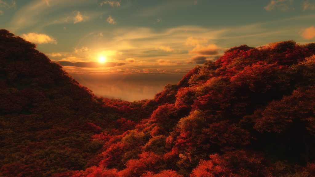 Autumn - mountain landscape