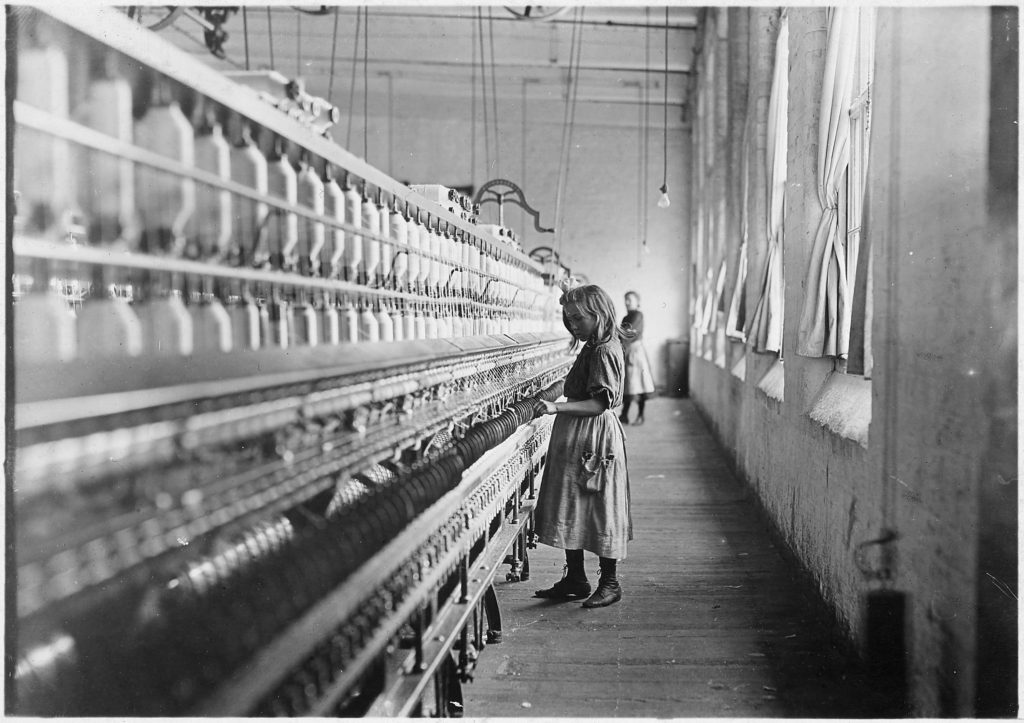 Sadie Pfeifer, young girl working in Lancaster Cotton Mills, South Carolina, 1908