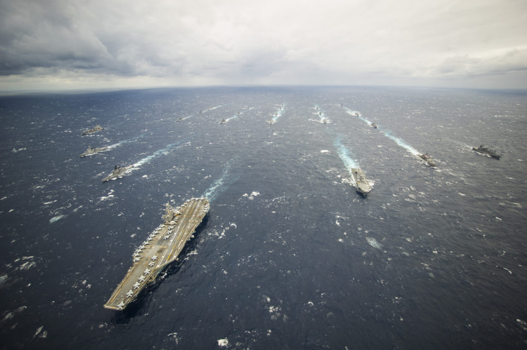 aircraft carrier USS George Washington strike group