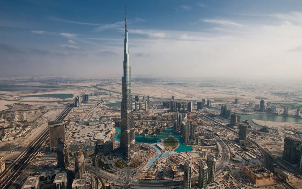 Burj Khalifa Tower, Dubai, UAE