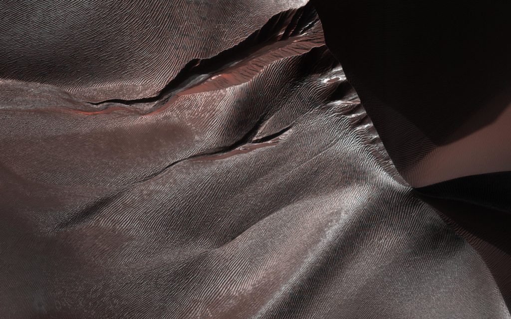 Gullies of Matara Crater, Mars