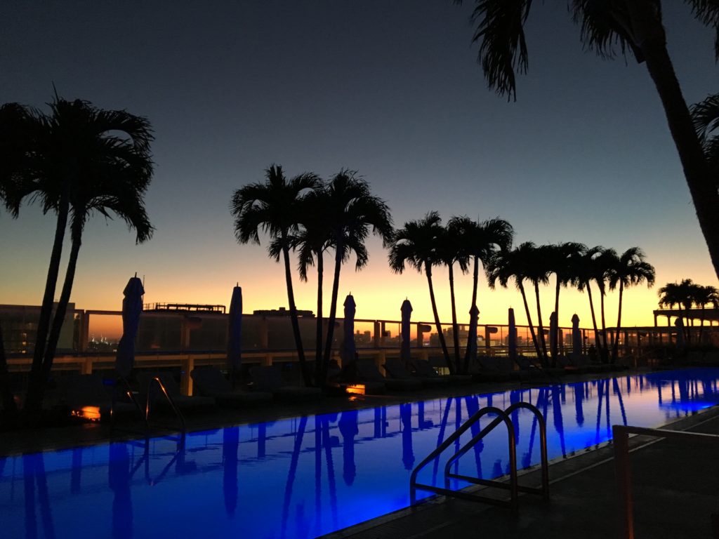 Rooftop Sunset, Miami Beach