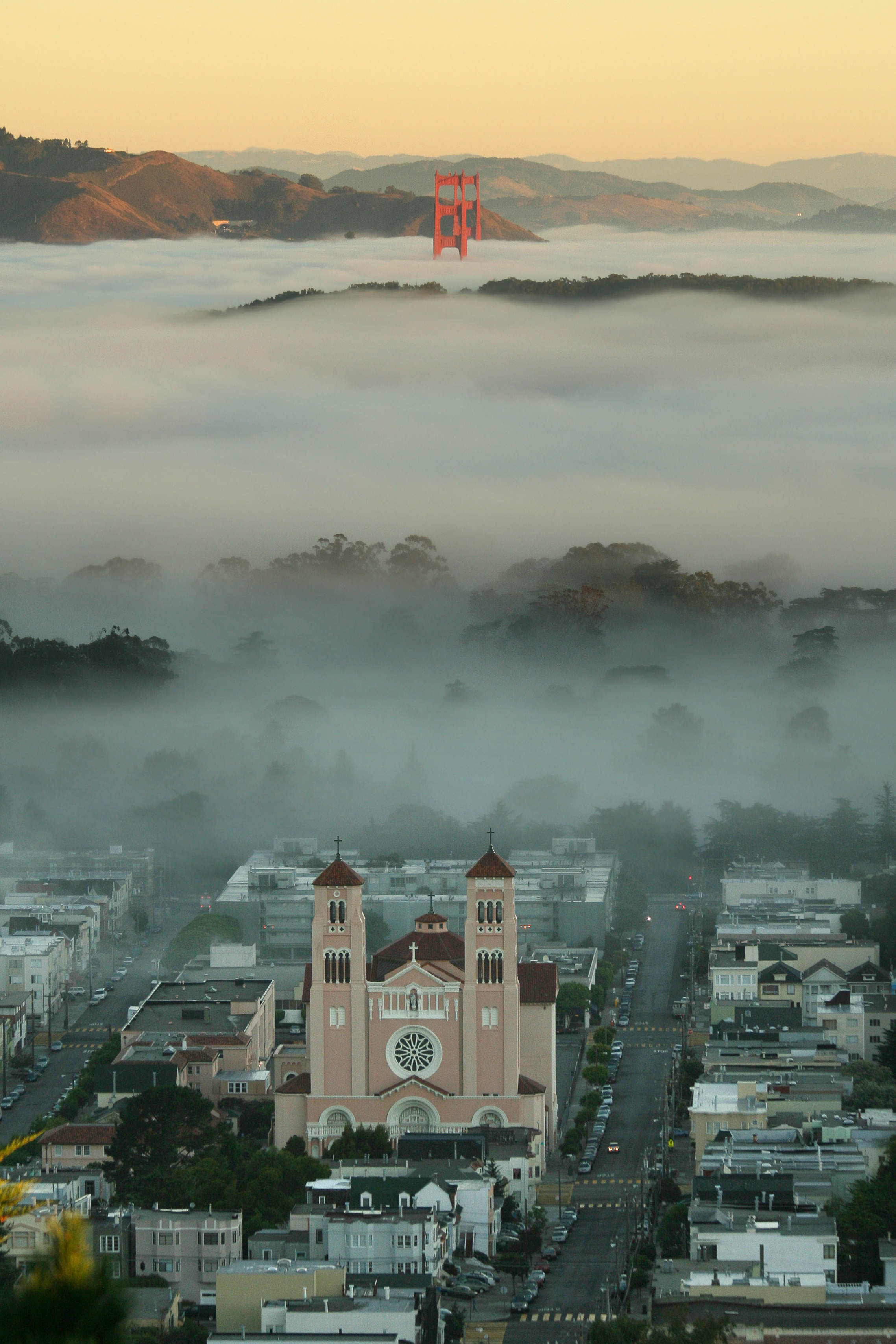 Fog in San Francisco