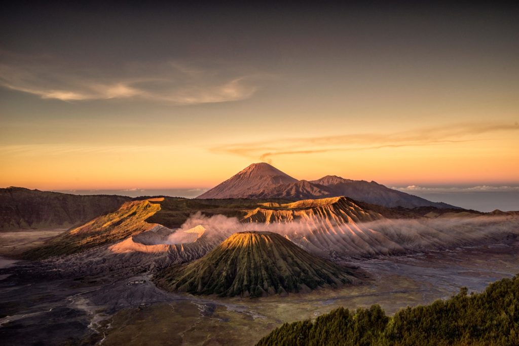 Tengger volcanic complex, Indonesia