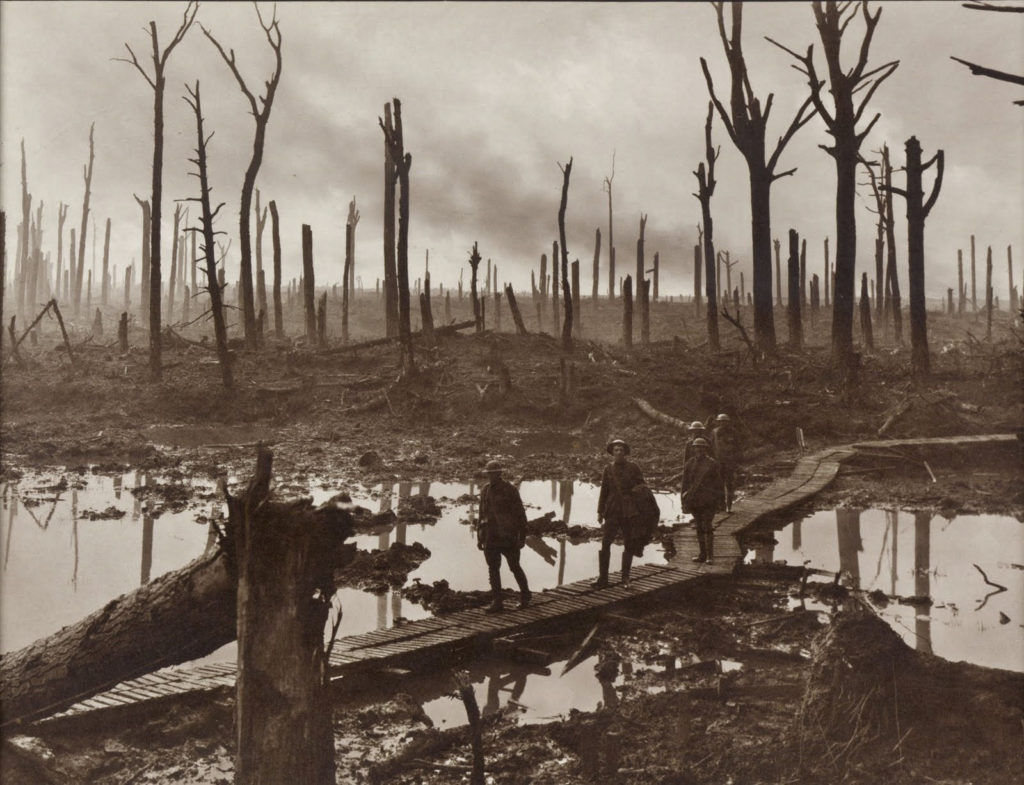 Australian Soldiers, Chateau Wood, Ypres, Belgium, 1917