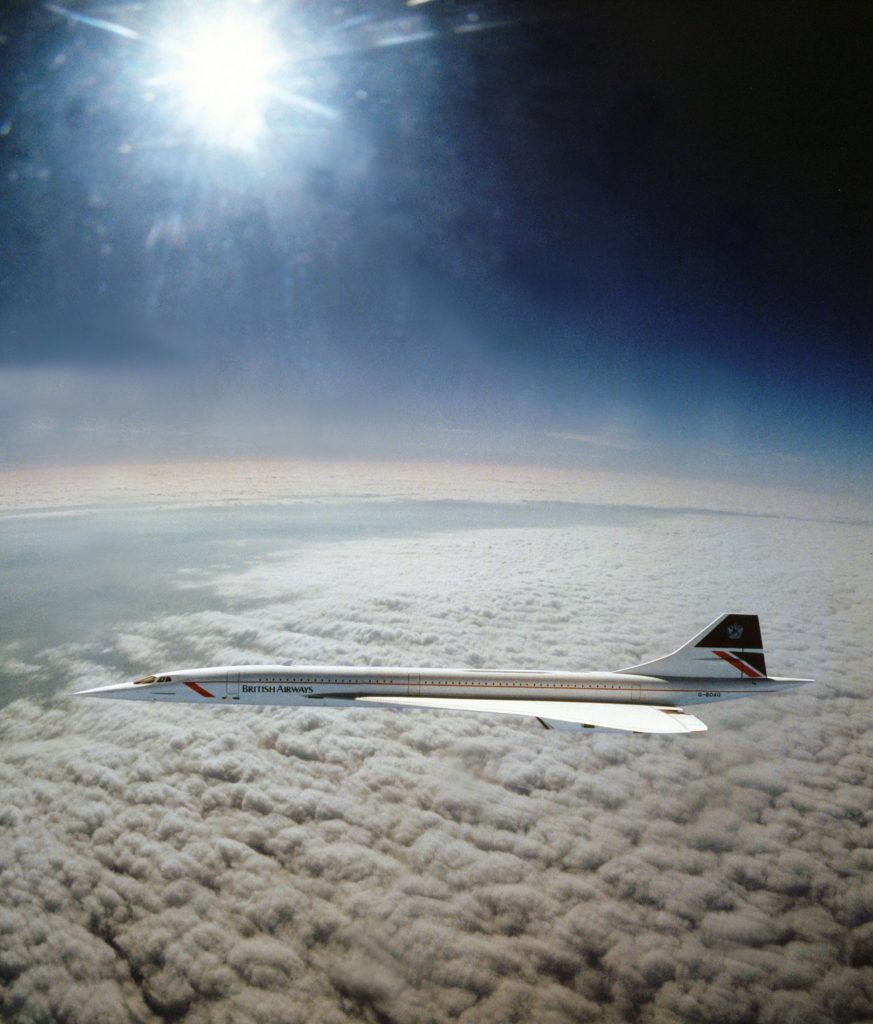 Concorde at Mach 2