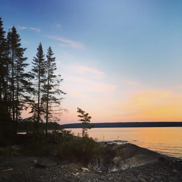 Sunset on the Lake, Quebec, Canada Most Beautiful Picture