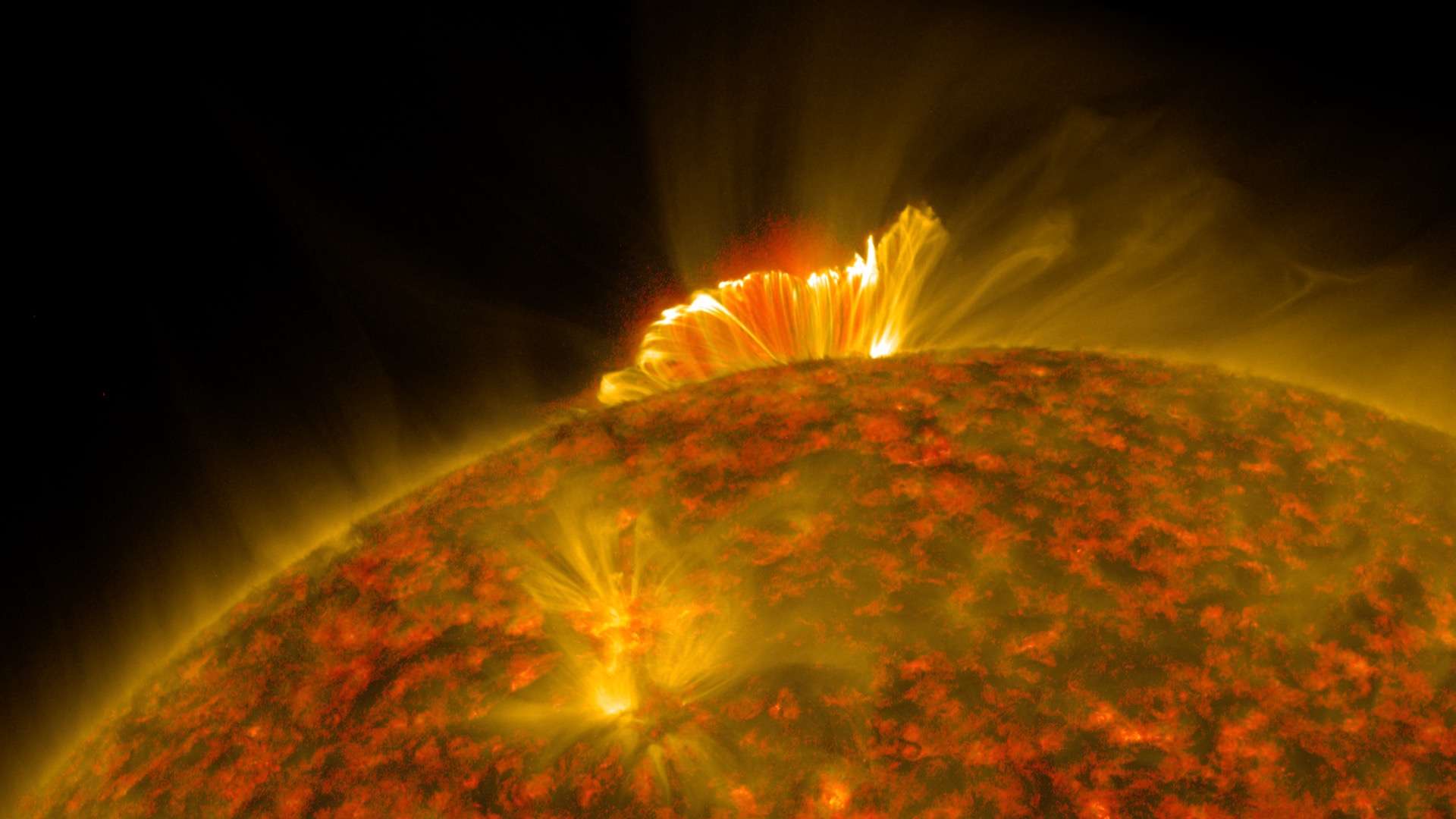 Solar eruption, November 2020