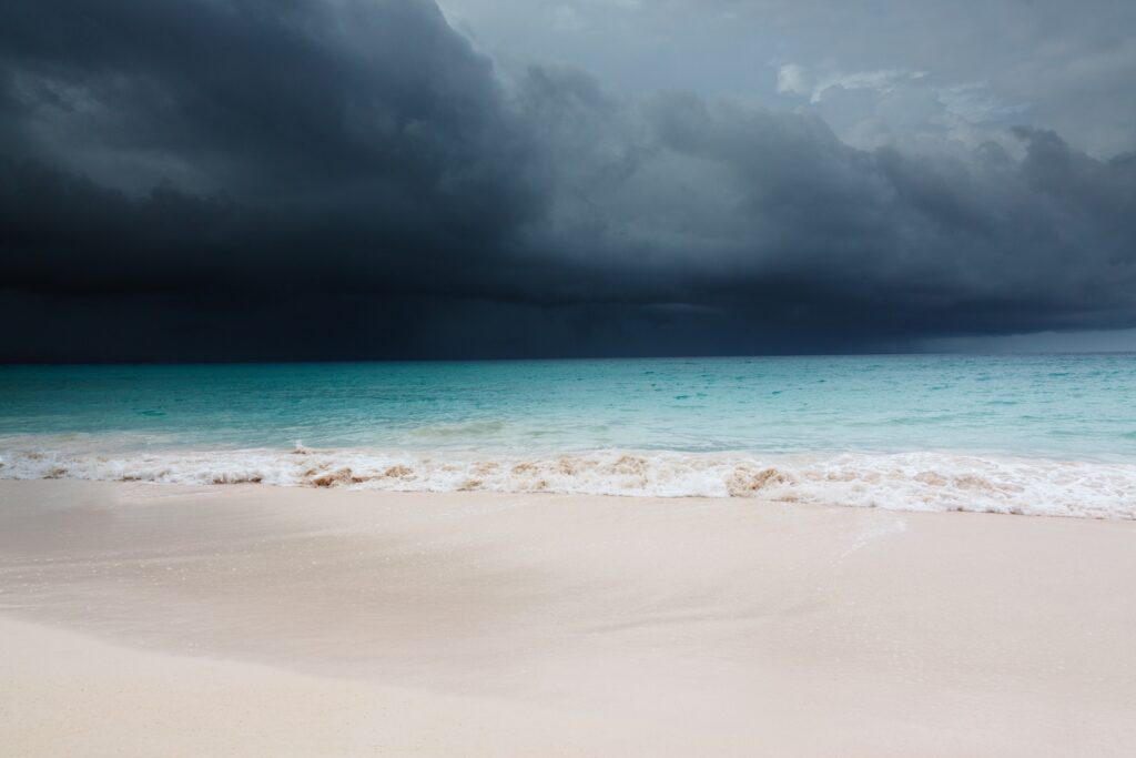 Storm in Caribbean